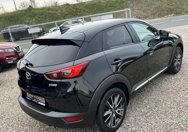 Mazda CX-3 cena 65500 przebieg: 121700, rok produkcji 2016 z Zielona Góra małe 742